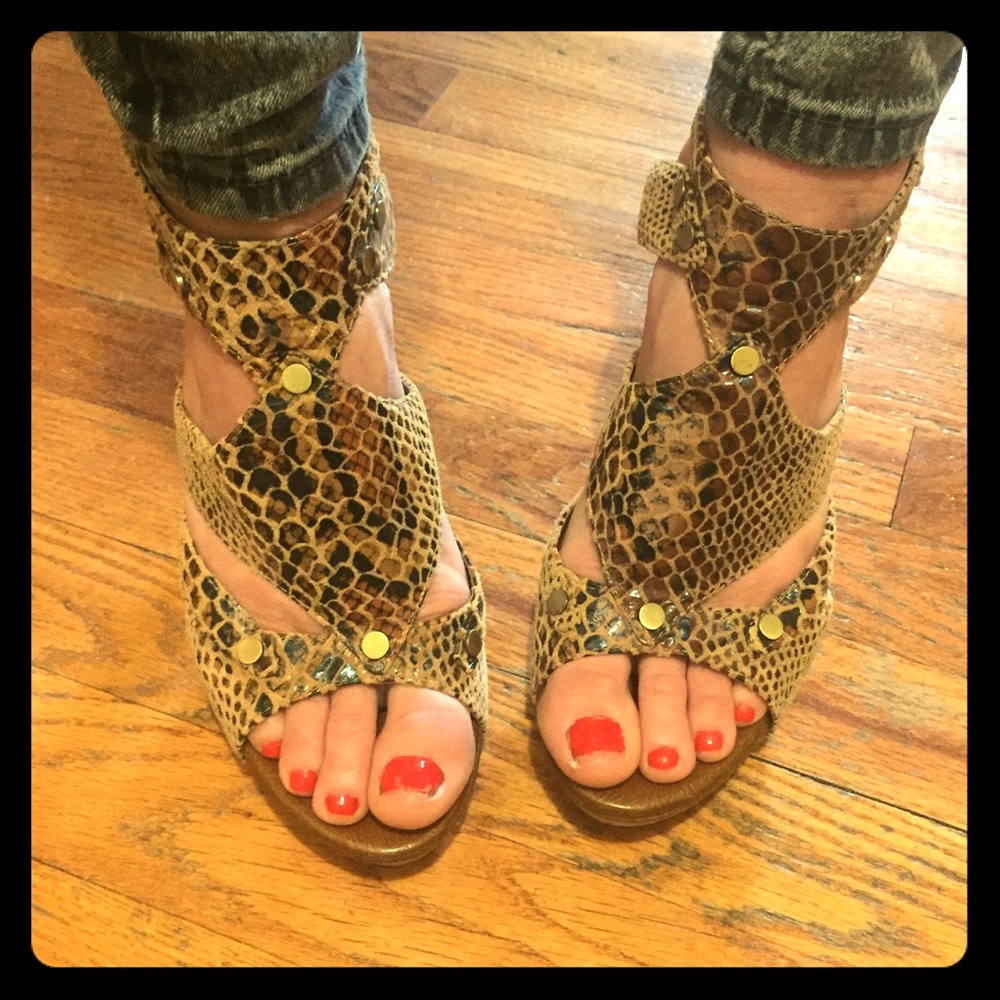 Handmade Jeffrey Campbell Ibiza Leather Heels Sexy